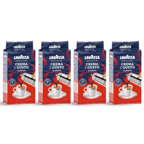 Lavazza Crema e Gusto Classico filtre kahve 250 gr x 4 