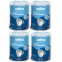 LavAzza Caffe Decaffeınato Kafeinsiz Öğütülmüş Kahve teneke kutu dörtlü set 1 kg 250 grx4