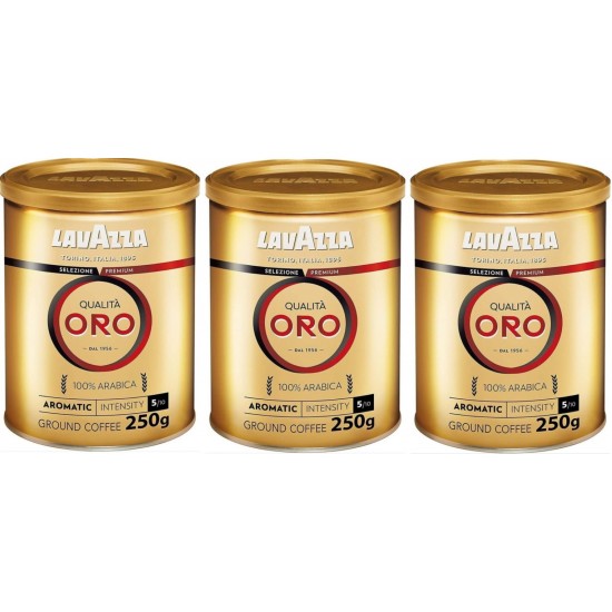 LavAzza Qualita Oro Filtre Kahve Teneke Kutu 250 GR x 3 kutu (750gr)