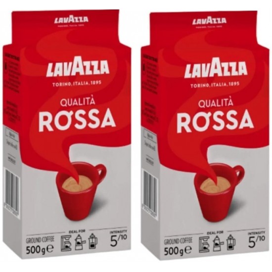 Lavazza Qualita Rossa Öğütülmüş Filtre Kahve vakum 250 Gr x 2 