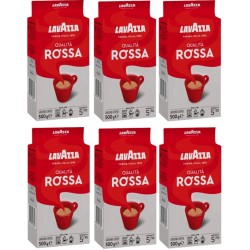 Lavazza Qualita Rossa Öğütülmüş Filtre Kahve vakum 250 Gr x 6