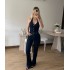 Hafen Zr Model Full Likralı Tulum Lacivert kot Jean Free Blue model