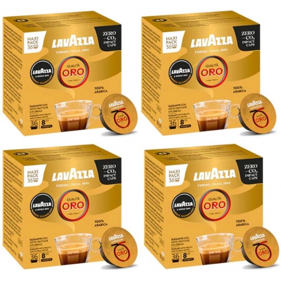 Lavazza  A Modo MIO Qualita Oro Kapsul Kahve 36 x 4  (144 adet)