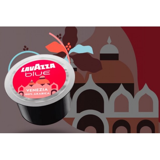 Lavazza Tales of Venezia Lungo Espresso Blue Kapsül Kahve 100 lü