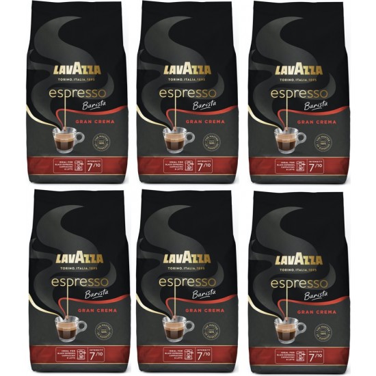 LavAzza Espresso Barista Gran Crema Çekirdek Kahve - 6 kg (1 kg x 6 paket)