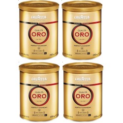 LavAzza Qualita Oro Filtre Kahve Teneke Kutu dörtlü Set 250 GR x 4 Orijinal