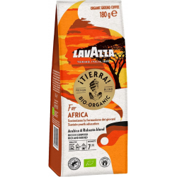 LavAzza TIERRA BIO-ORGANIC FOR AFRICA GROUND COFFEE 180 GR (Bio organik öğütülmüş kahve)