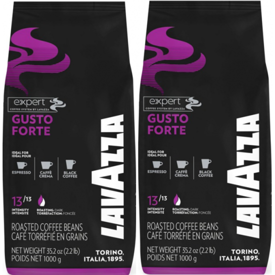 Lavazza Gusto Forte 1 kg x 2 İkisi bir arada