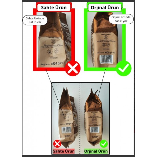 Lavazza Crema e Aroma Çekirdek Kahve 1kg