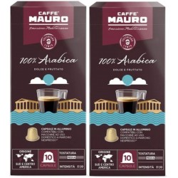 Caffe Mauro 100% Arabica Nespresso Kapsül 20 Kapsul