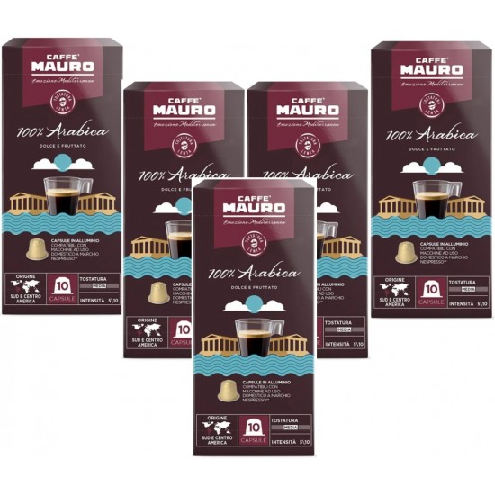 Caffe Mauro 100% Arabica Nespresso Kapsül 50 Kapsul
