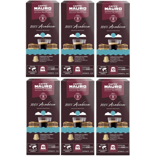 Caffe Mauro 100% Arabica Nespresso Kapsül 60 Kapsul
