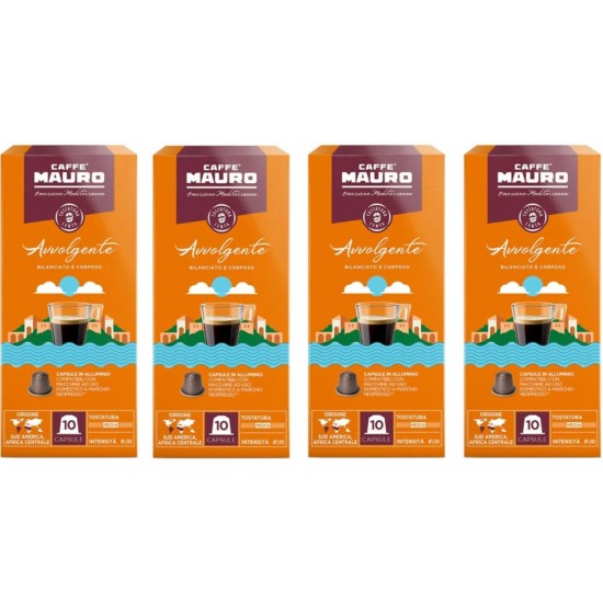 Caffe Mauro Avvolgente Nespresso Kapsül 40 kapsul