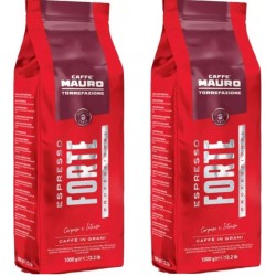 Caffe Mauro Espresso Forte Çekirdek Kahve 1 kg x 2 paket