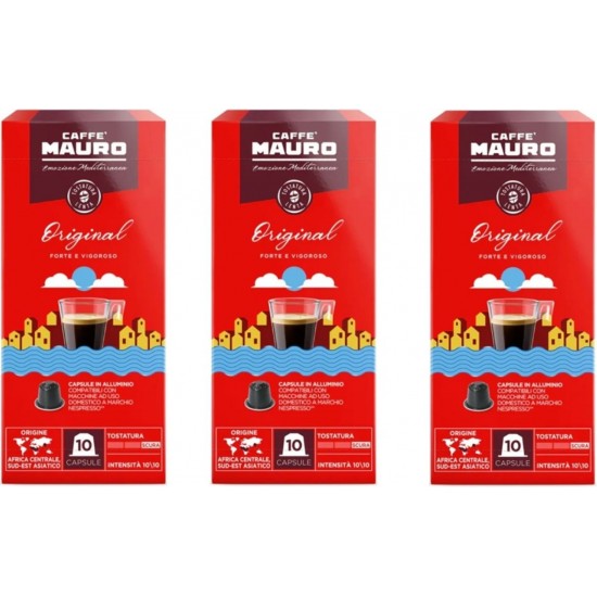 Caffe Mauro Original Nespresso Kapsül Kahve 30 kapsul