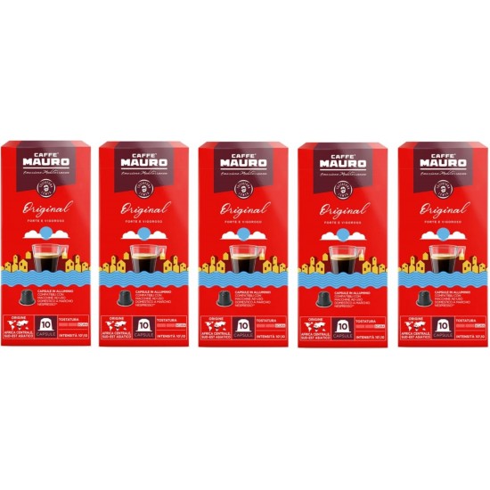 Caffe Mauro Original Nespresso Kapsül Kahve 50 kapsul