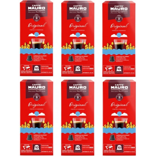 Caffe Mauro Original Nespresso Kapsül Kahve 60 kapsul