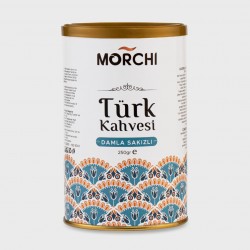 MORCHI Damla Sakızlı Türk Kahvesi 250 gr Teneke Kutu