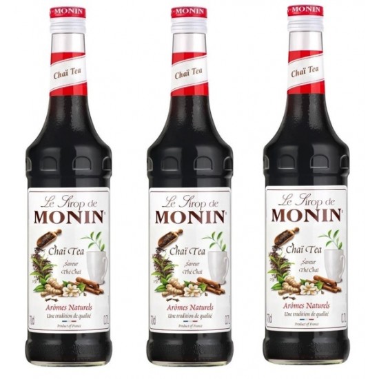 Monın Chai Tea Şurubu 700 ml X 3