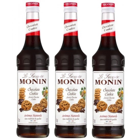 Monin Çikolatalı Kurabiye Şurubu 700 ml X 3