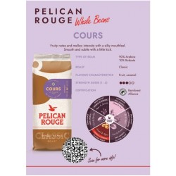 PELICAN ROUGE COURS ÇEKİRDEK KAHVE 1 KG x 2 PAKET (2 KG)