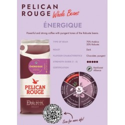 PELICAN ROUGE ENERGIQUE ÇEKİRDEK KAHVE 1 KG x 6 PAKET (6 KG)