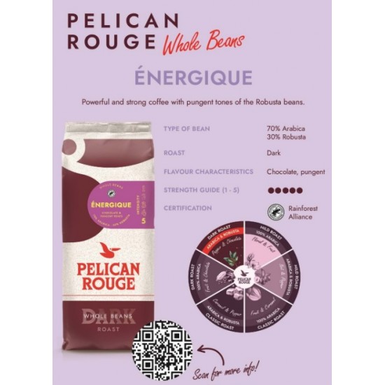 PELICAN ROUGE ENERGIQUE ÇEKİRDEK KAHVE 1 KG