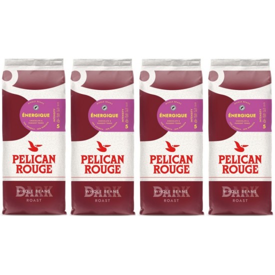 PELICAN ROUGE ENERGIQUE ÇEKİRDEK KAHVE 1 KG x 4 PAKET (4 KG)