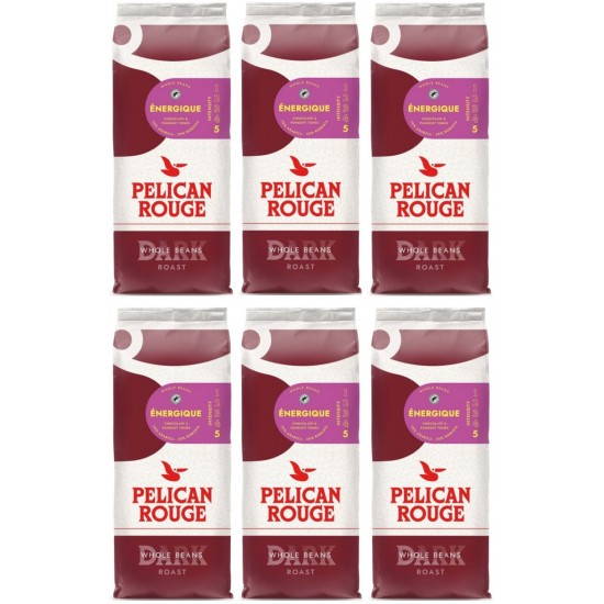 PELICAN ROUGE ENERGIQUE ÇEKİRDEK KAHVE 1 KG x 6 PAKET (6 KG)