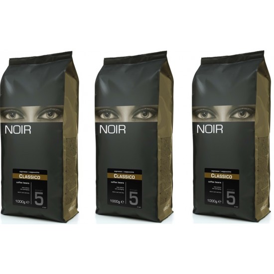 Pelican Rouge NOİR CLASSİCO ÇEKİRDEK KAHVE 1 KG x 3 PAKET (3 KG)