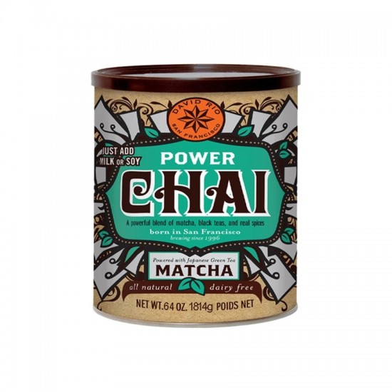 David Rio Matcha Chai 1814 g – Yeşil Çayın Gücüyle Matcha Chai 